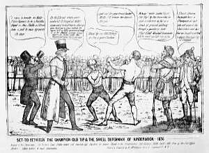 1836 - Set-to between the champion old tip & the swell Dutcheman of Kinderhook -- 1836